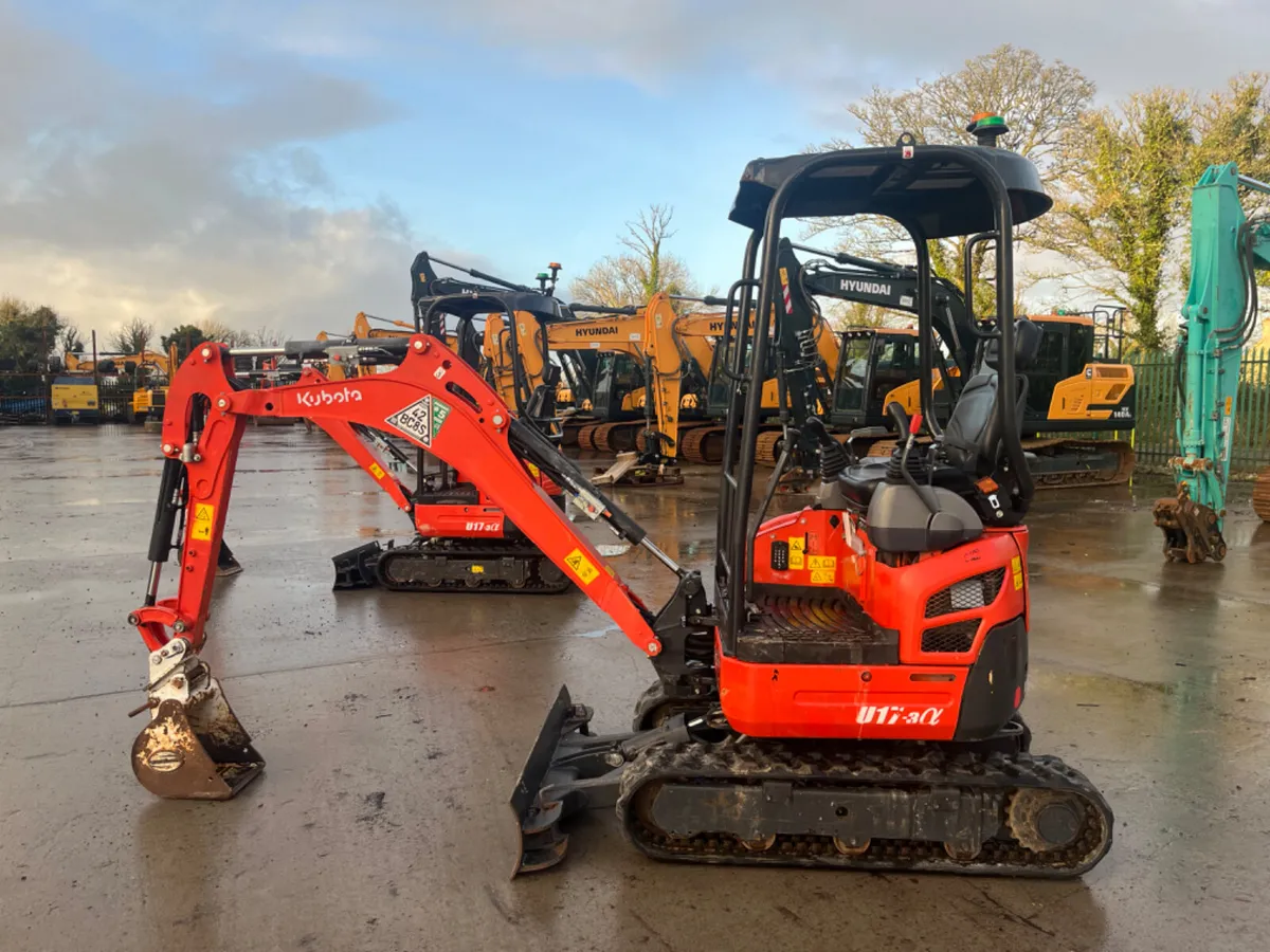 2022 Kubota U17-3 Mini Excavator - Image 1