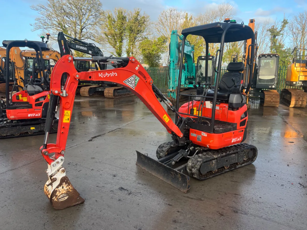 2022 Kubota U17-3 Mini Excavator - Image 2