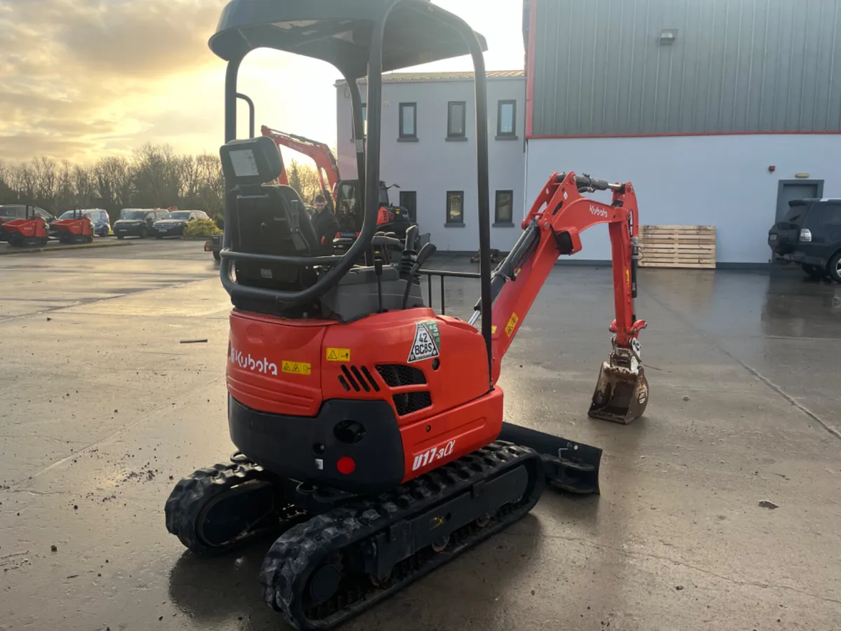 2022 Kubota U17-3 Mini Excavator - Image 4