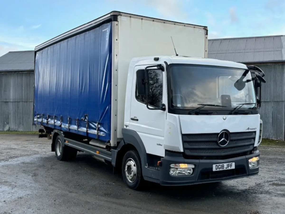 2018 MERCEDES ATEGO 816 7.5 T0N CURTAINSIDER - Image 1