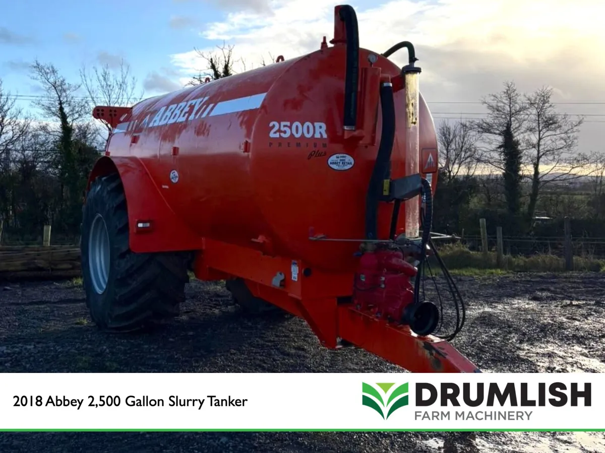 Used 2018 Abbey 2,500 Gallon Slurry Tanker - Image 2