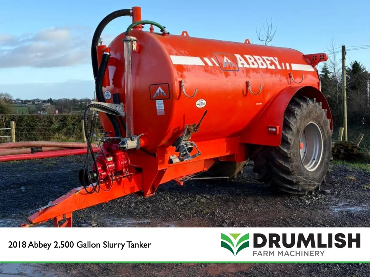 Used 2018 Abbey 2,500 Gallon Slurry Tanker - Image 3