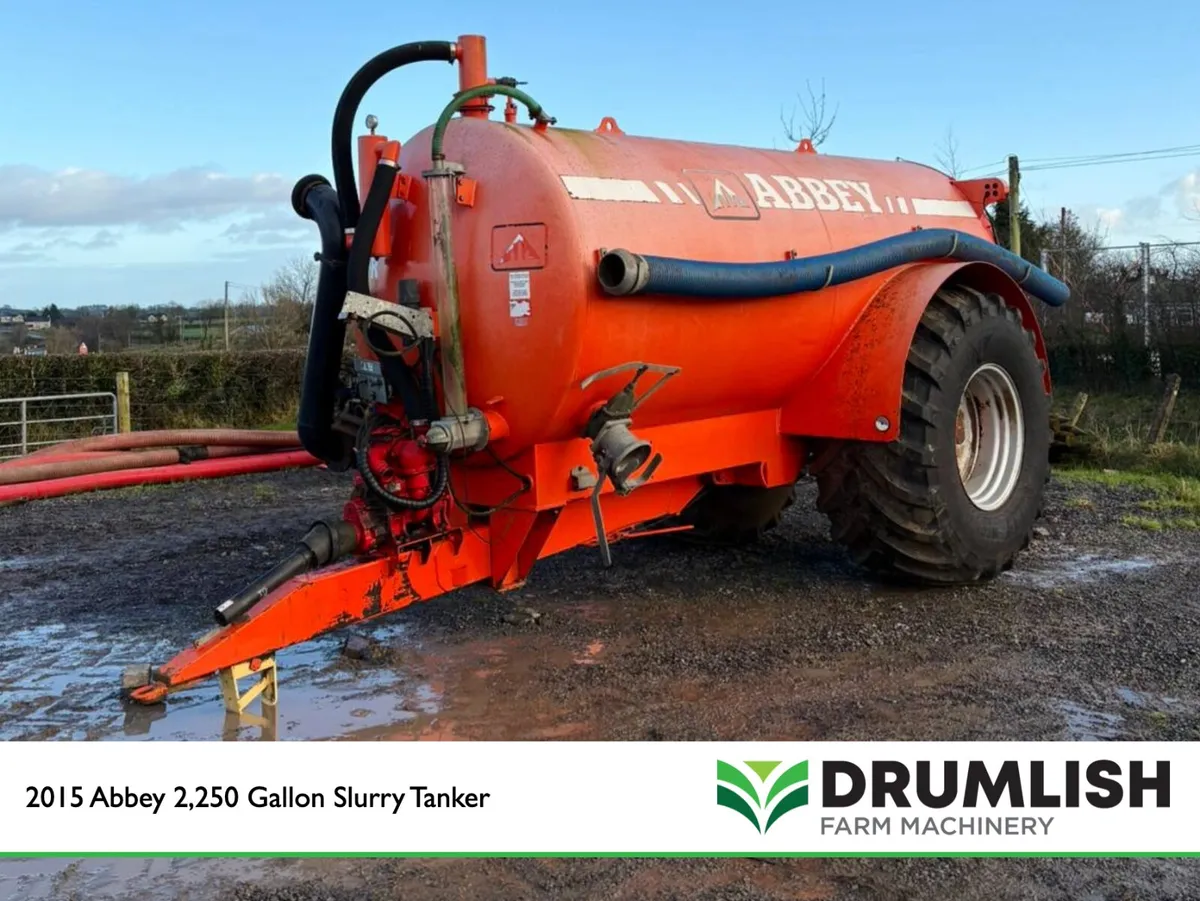 Used 2015 Abbey 2,250 Gallon Slurry Tanker - Image 2