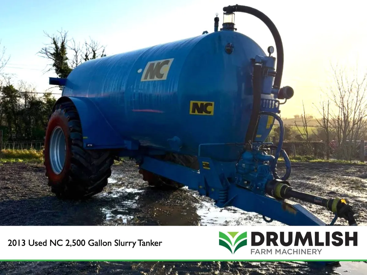 Used 2013 NC 2,500 Gallon Slurry Tanker - Image 2