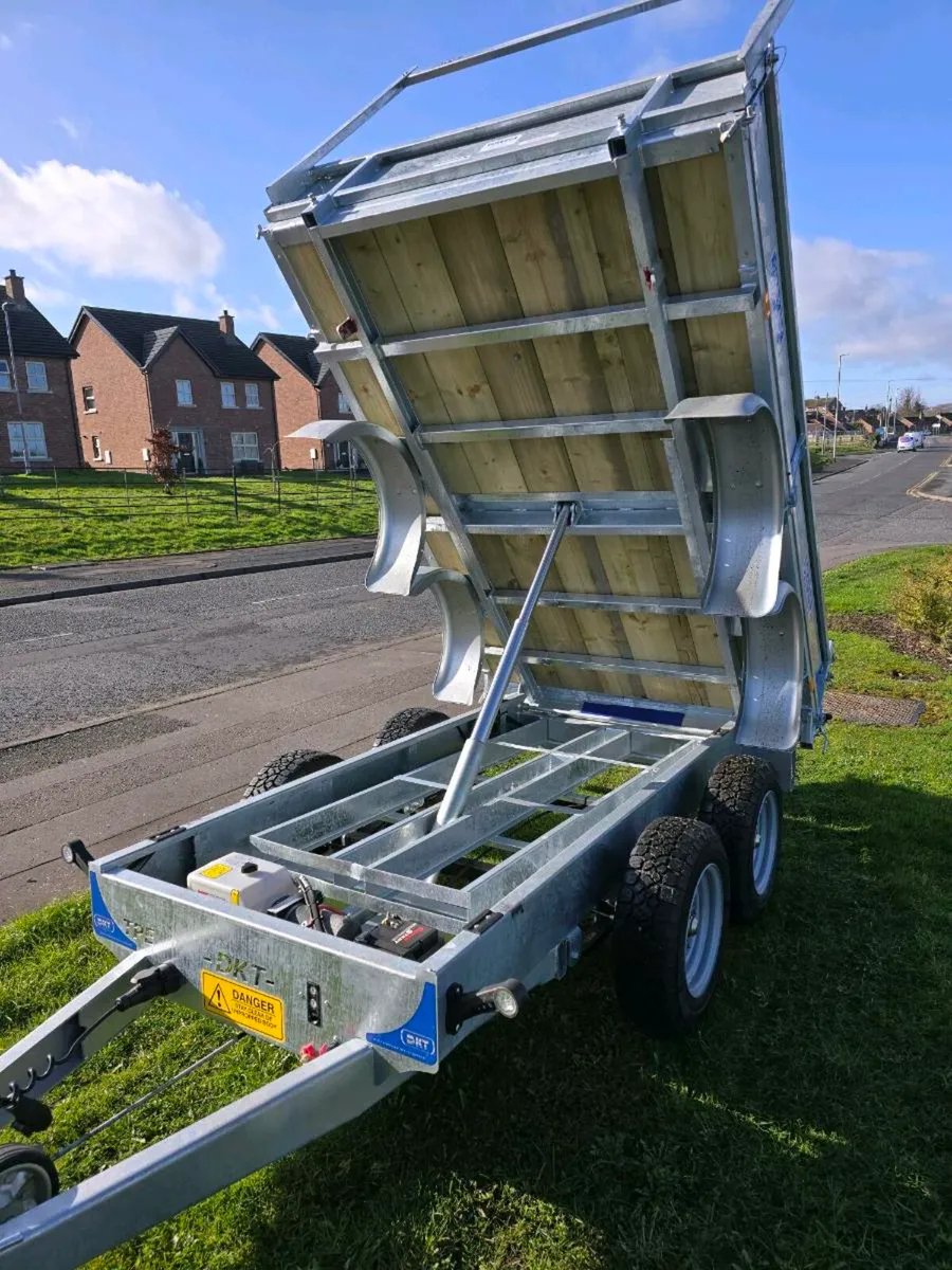 New Dale kane 8x5ft tipper body trailer - Image 2