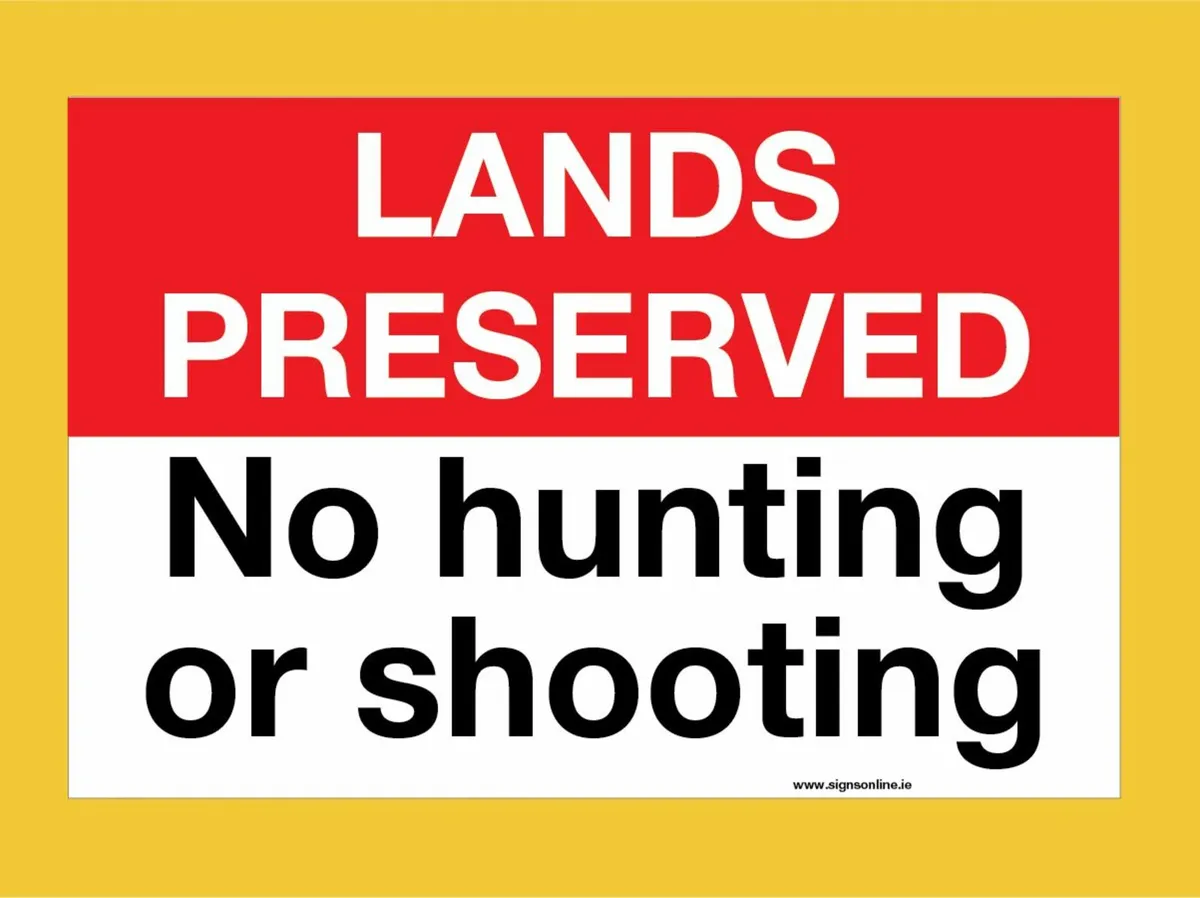 Protect Your Land: No Hunting Signs - Image 1