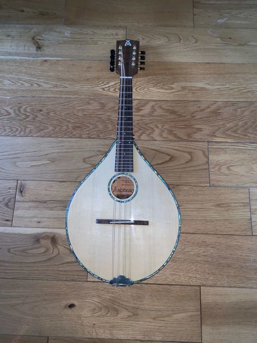 Ashbury Style E Celtic Mandolin, Solid Spruce - Image 1