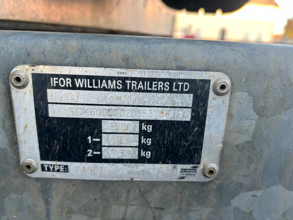 Ifor Williams 12x5”10” Cattle Trailer - Image 4