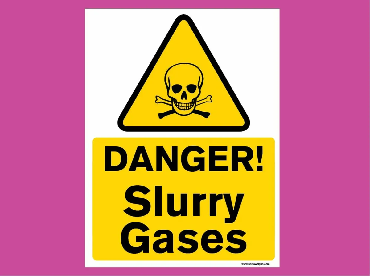 Agitation Point & Slurry Gas Safety Warning Signs - Image 2