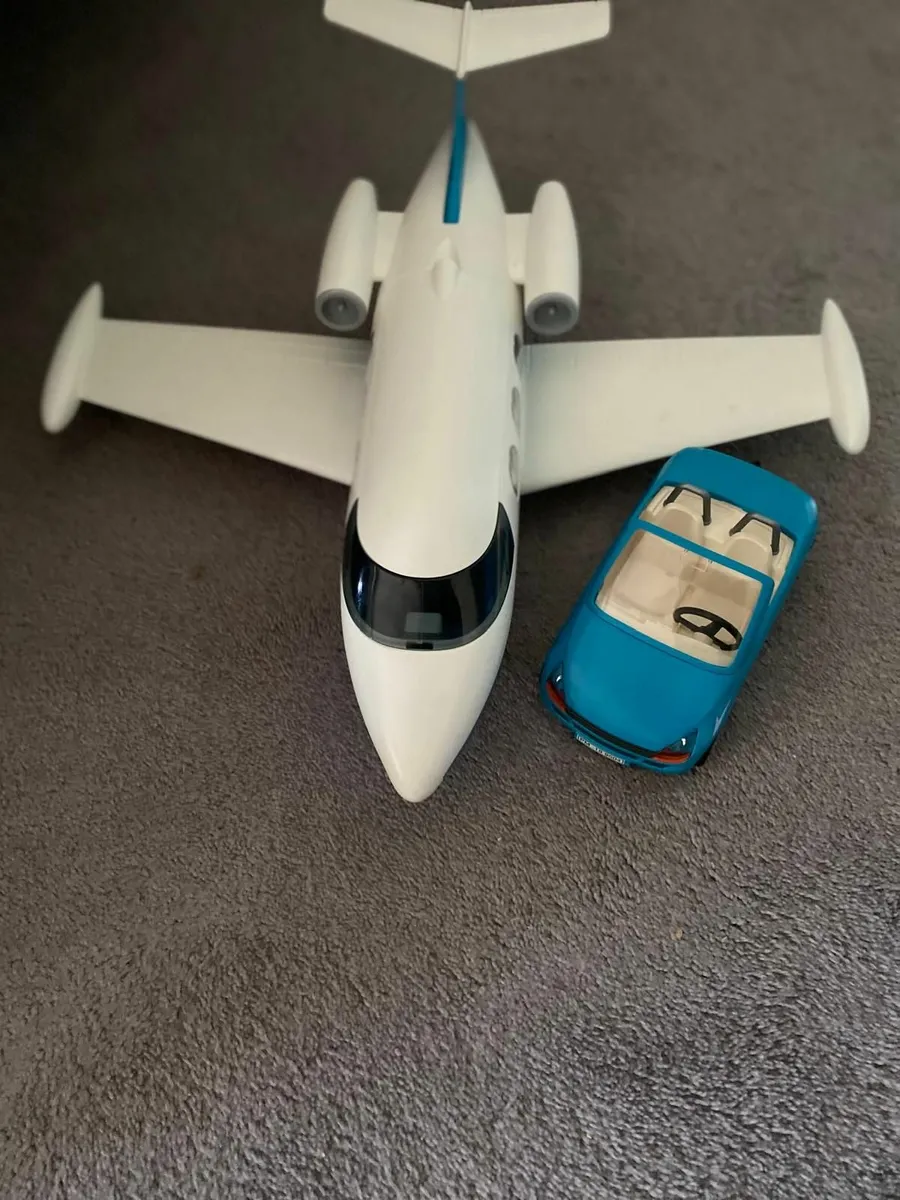 Playmobil Airplane and Car - Image 3