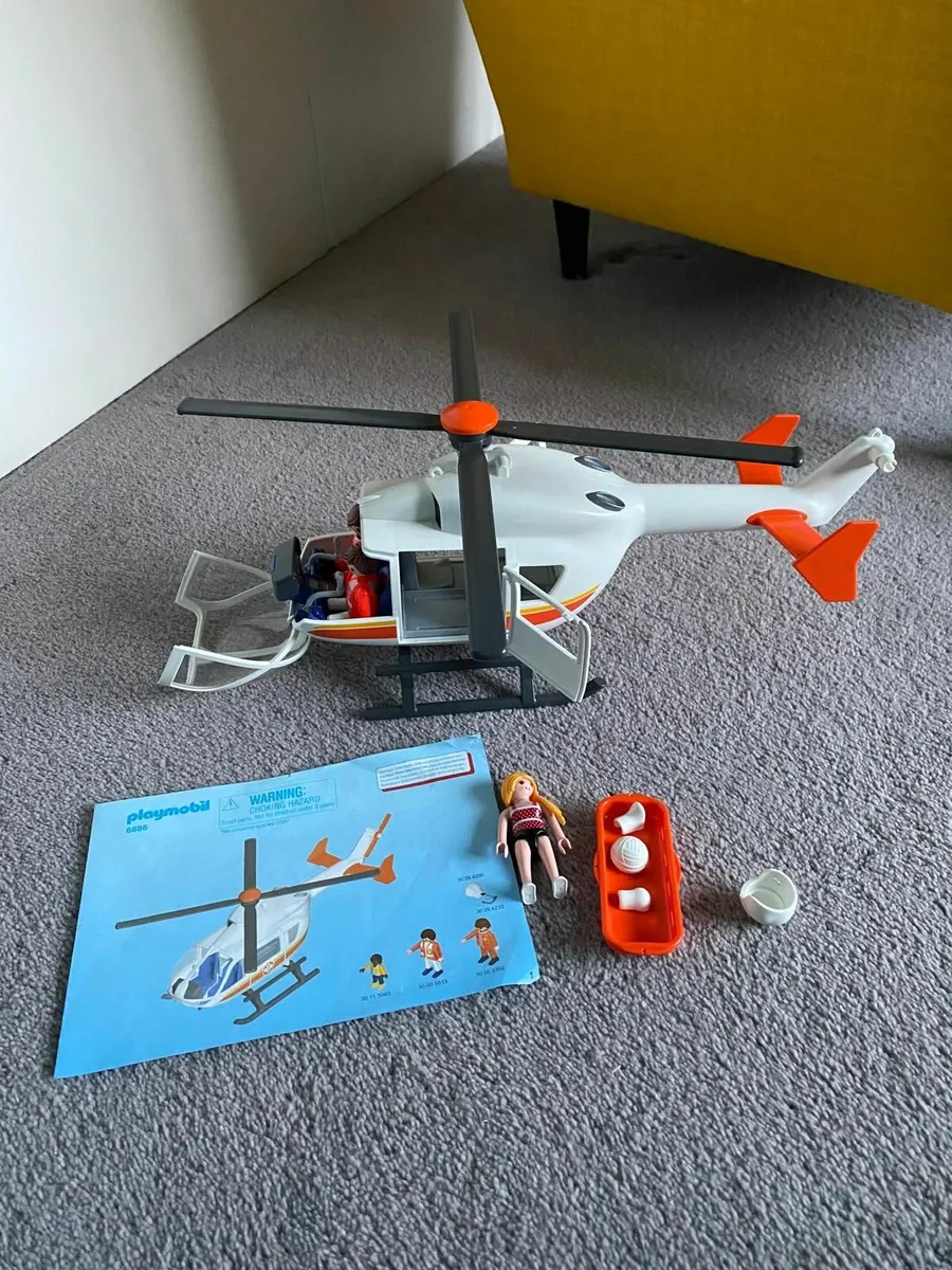 Playmobil Emergency Helicopter 6686 - Image 1