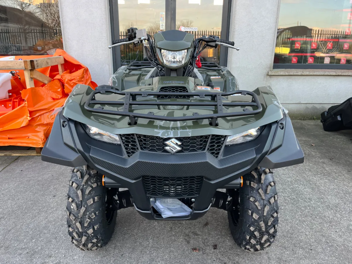 FINANCE DEAL €52 PER WEEK New Suzuki KingQuad 500 - Image 3