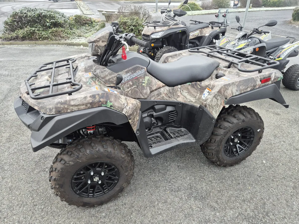 NEW SUZUKI KINGQUAD 500 LIMITED EDITION €59 WEEK - Image 1