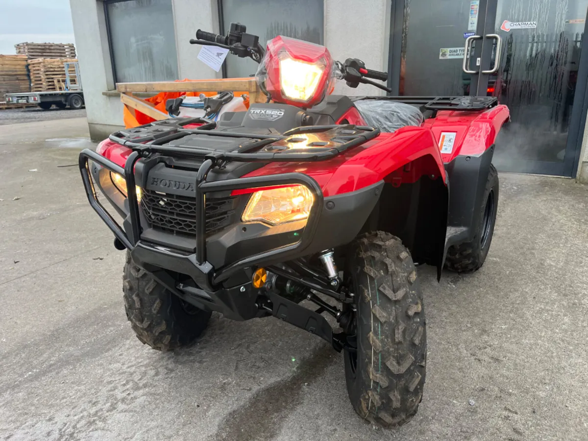 VIDEO! New Honda TRX520 Electric Shift - Image 1