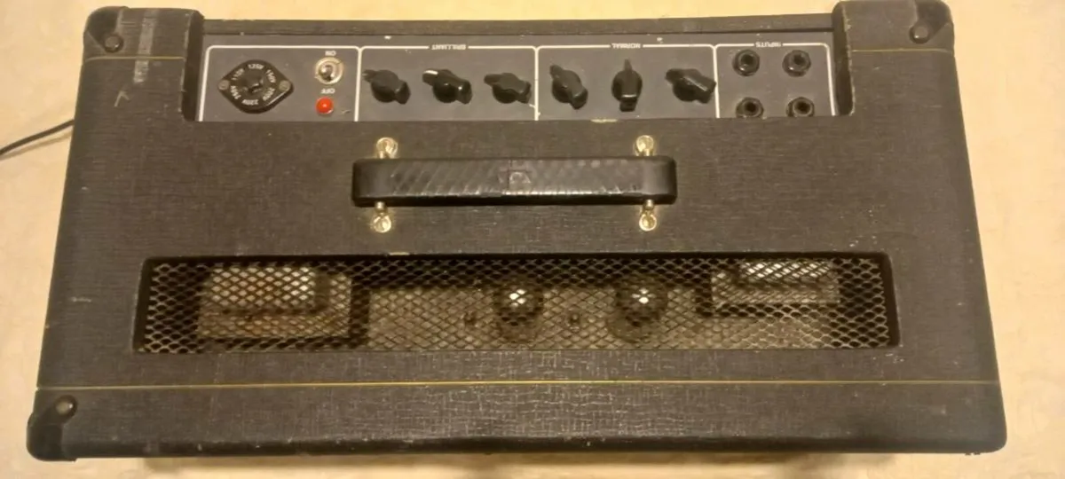 Vintage 1975 Vox AC50 hand-wired Amp Head - Image 3