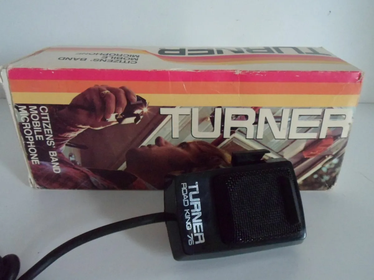 TURNER ROAD KING 76 MICROPHONE 4-PIN COBRA - Image 2