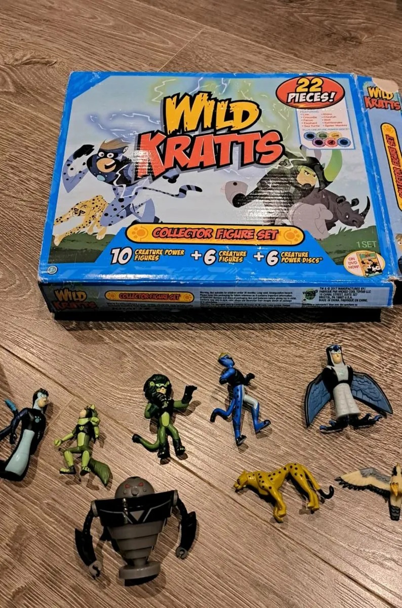 Wild Kratts figures for sale in Co. Dublin for €10 on DoneDeal