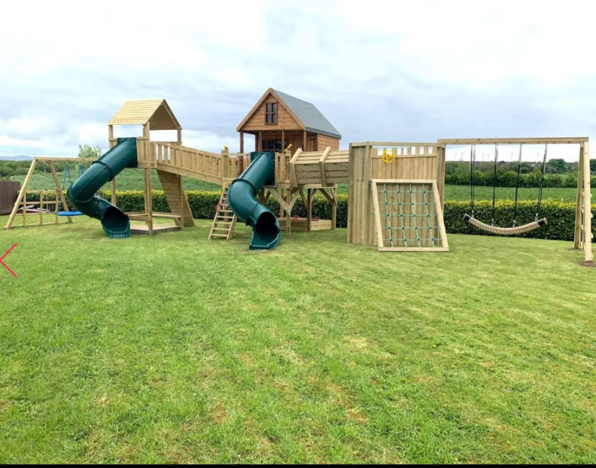 The Loughwood climbing frame