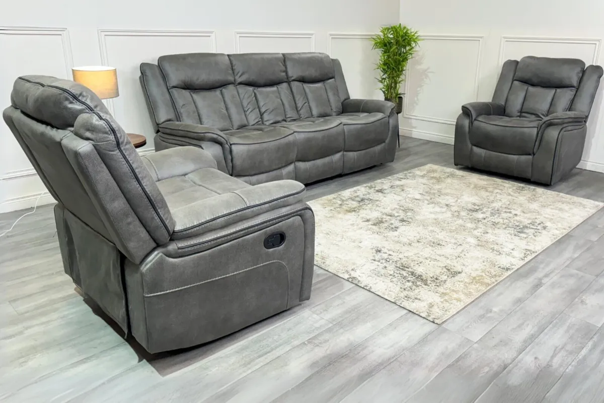 Westwood sofa Grey or Brown Leather - Image 3