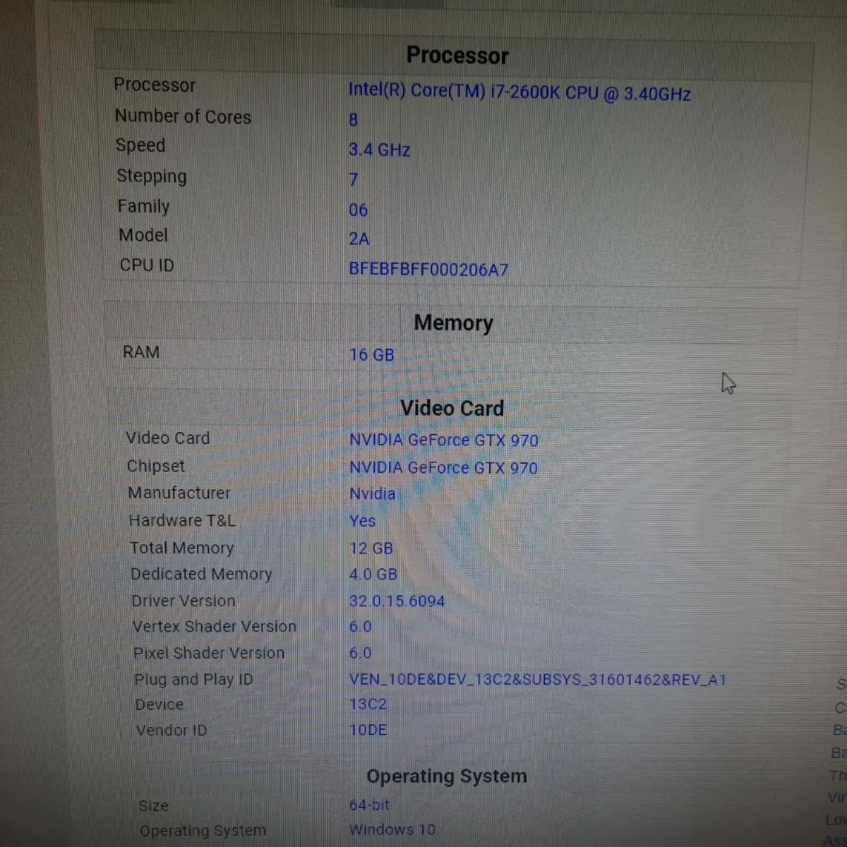 Mid Gaming PC- Gtx 970, i7 2600k, 16gb - Image 3