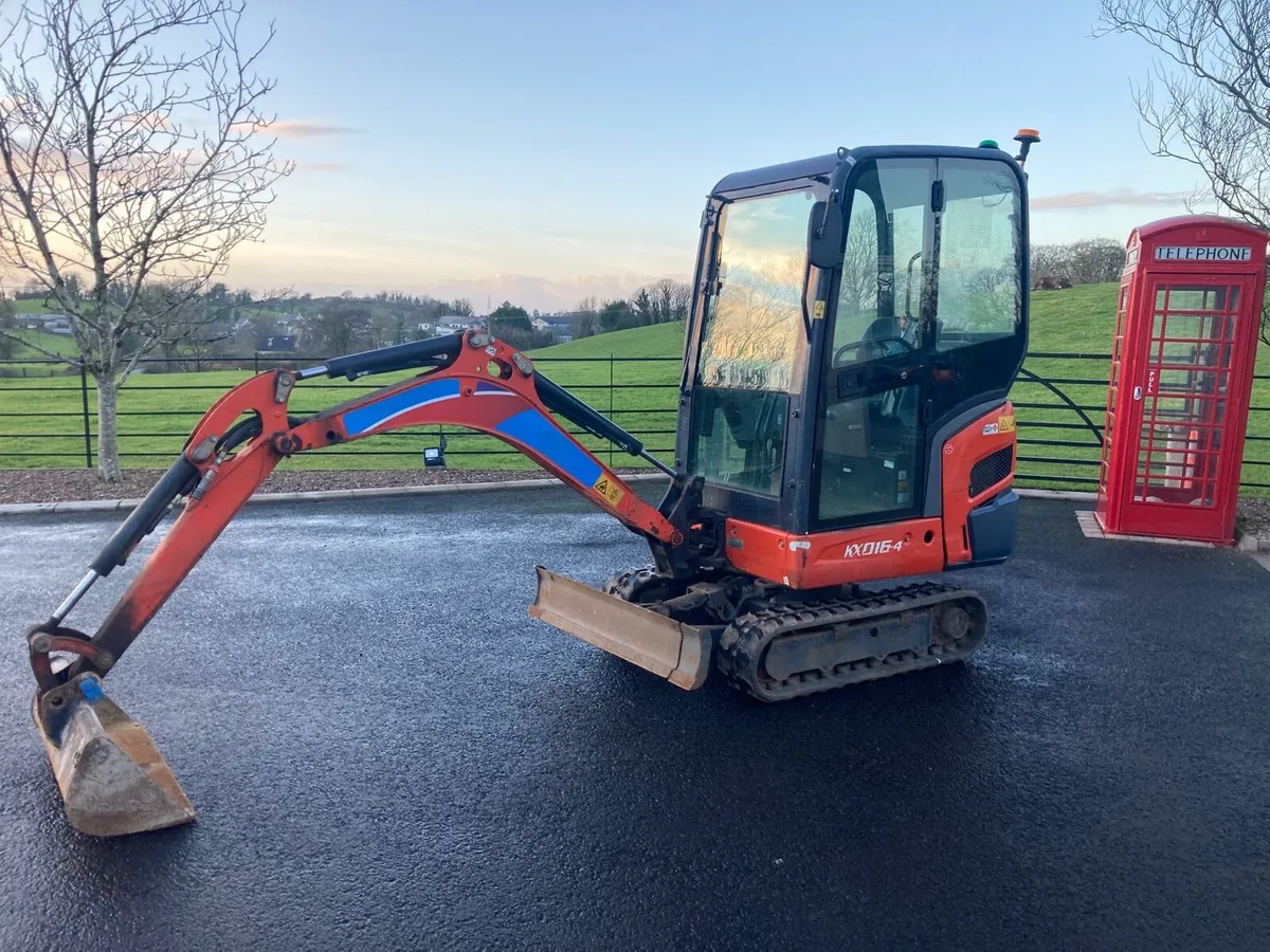 2018 Kubota 1.6 Tonne Digger - Image 2