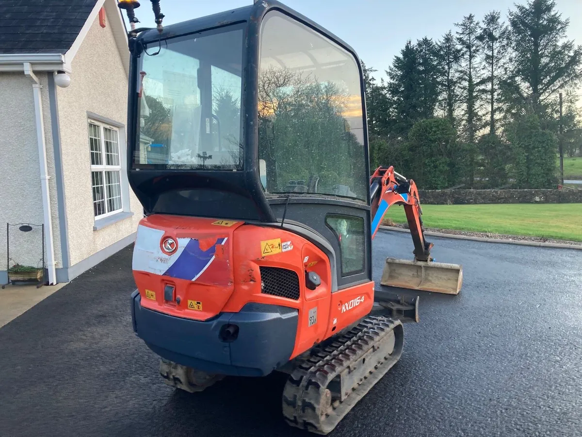 2018 Kubota 1.6 Tonne Digger - Image 3