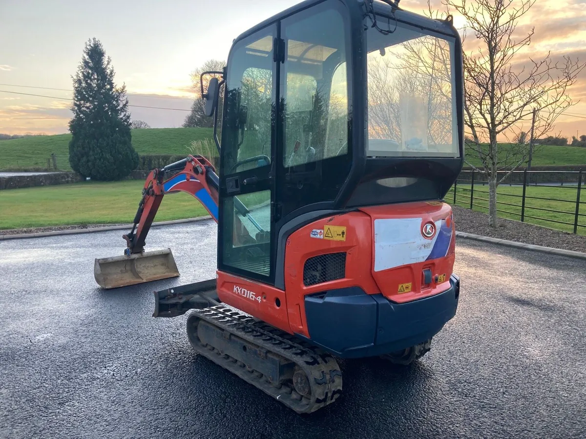 2018 Kubota 1.6 Tonne Digger - Image 4