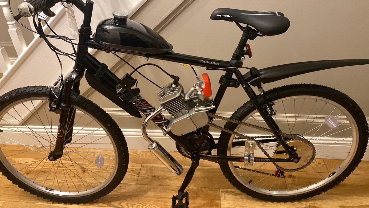 Mountain bike with motor on sale