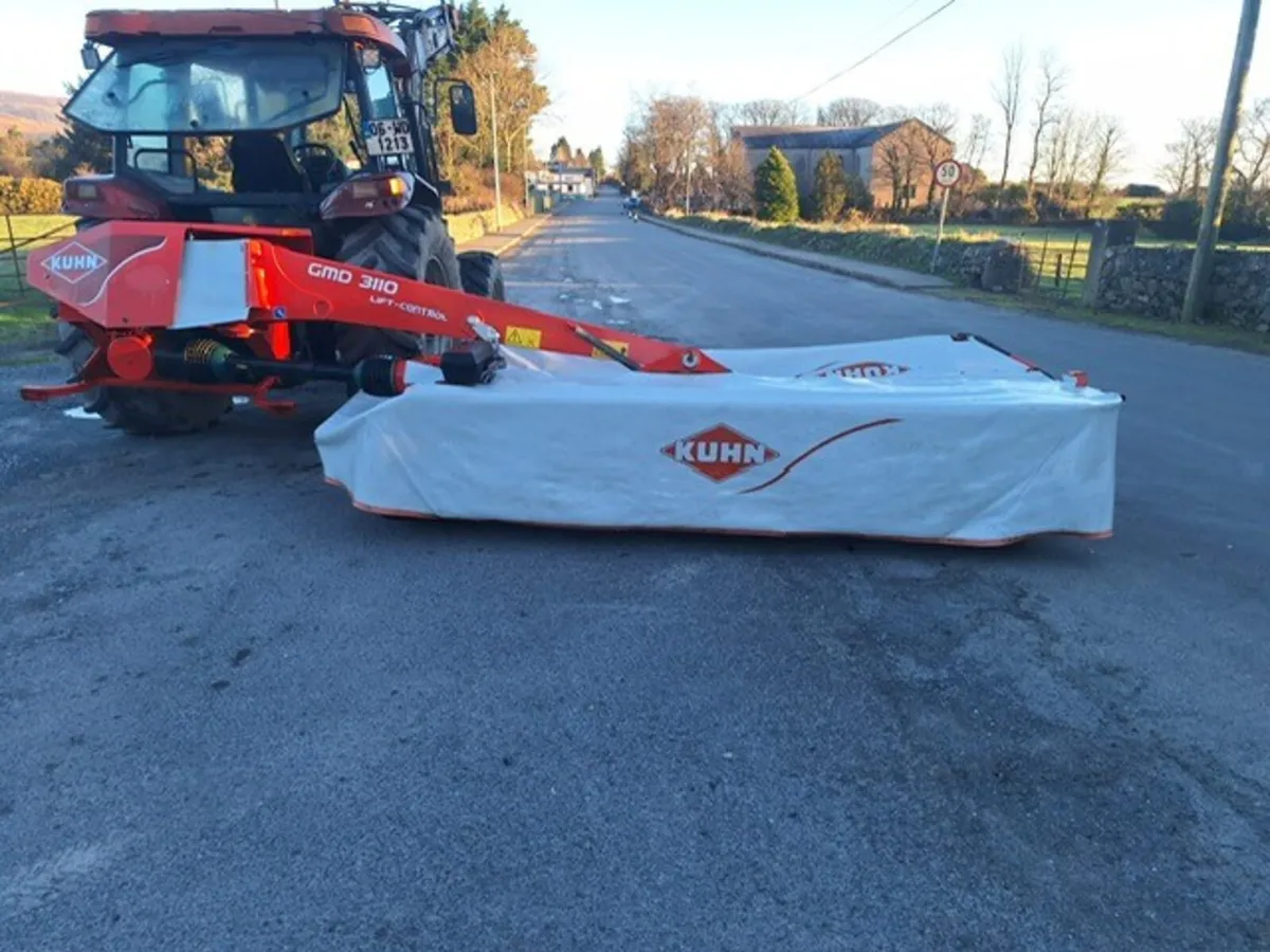 2016 Kuhn GMD 3110 Lift Control Disc Mower 25234 - Image 1