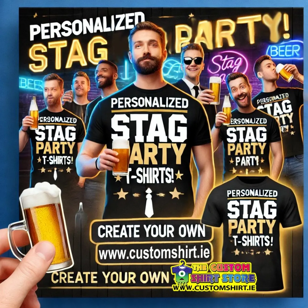 Stag Party Tshirts - Image 1