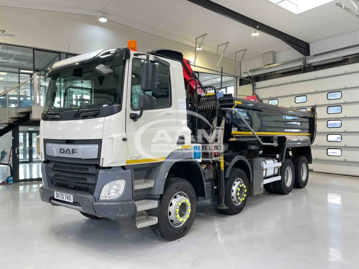 2020 (70) DAF CF 450 TIPPER GRAB 8X4 - Image 3