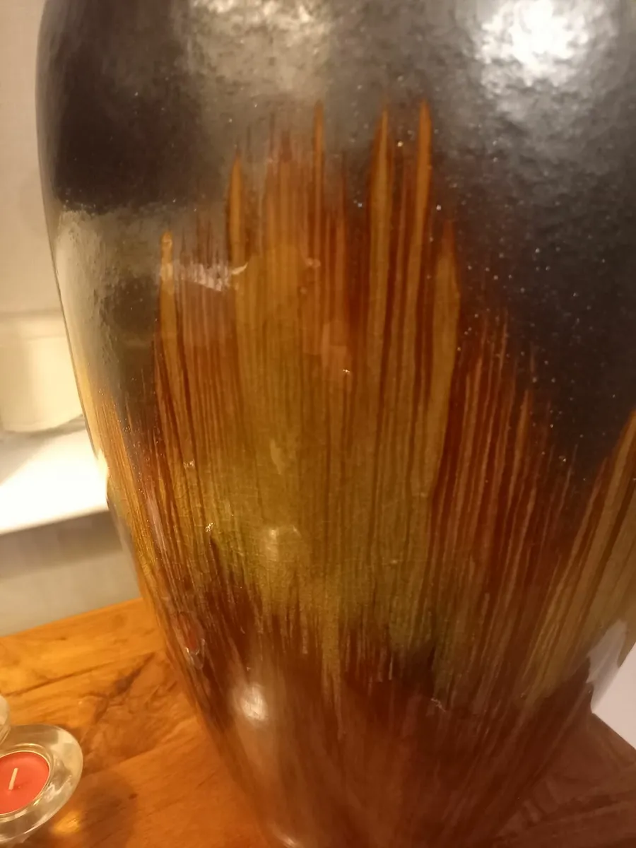 lava/fat glaze floor vase - Image 3