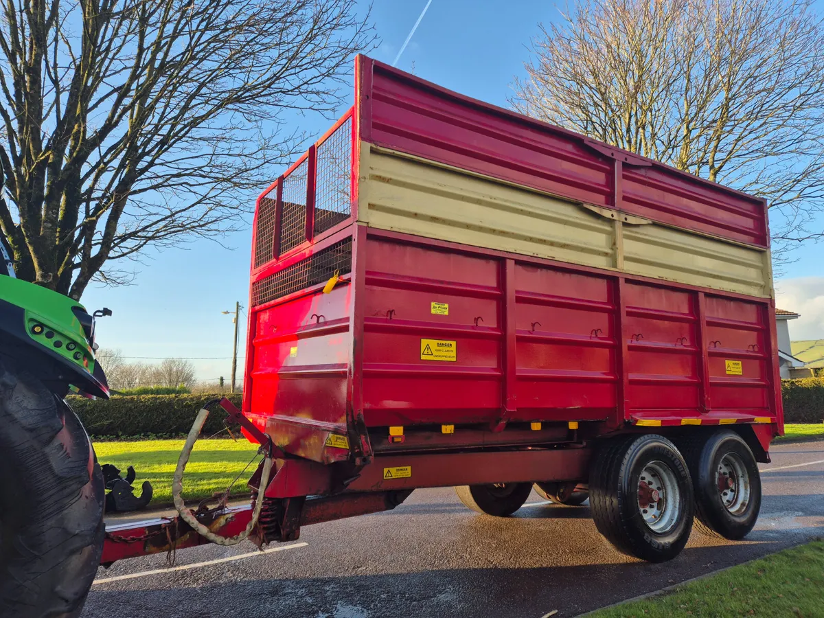 Herron 18FT silage trailer - Image 1