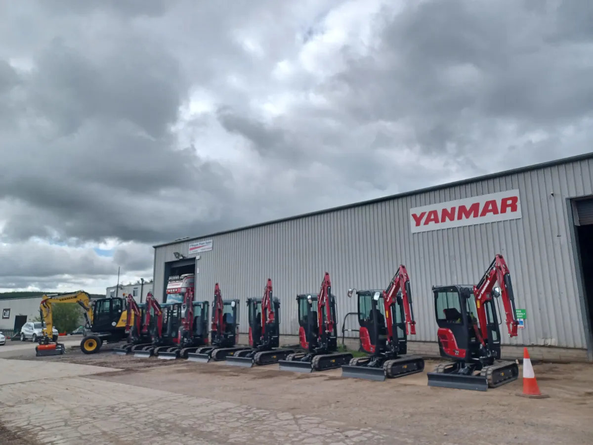 New Yanmar Excavators - Image 1