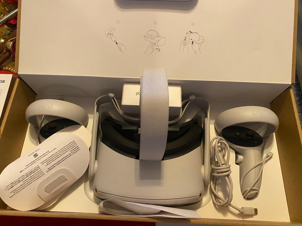 Meta Quest Meta Quest 2 128GB, All-in-One VR Heads - Image 1