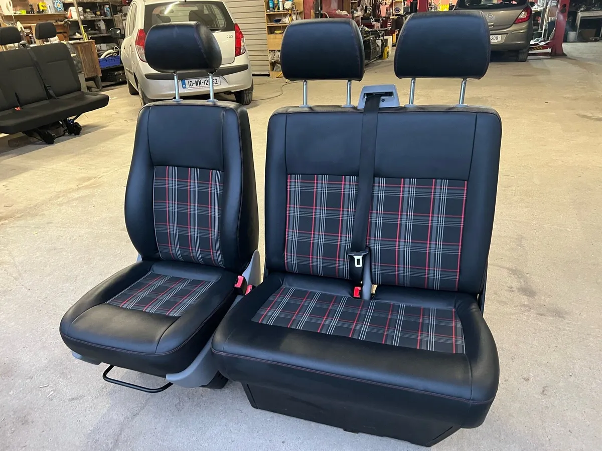 T5 T6 Seats GTI & Caravelle full set seats ,swivel - Image 2