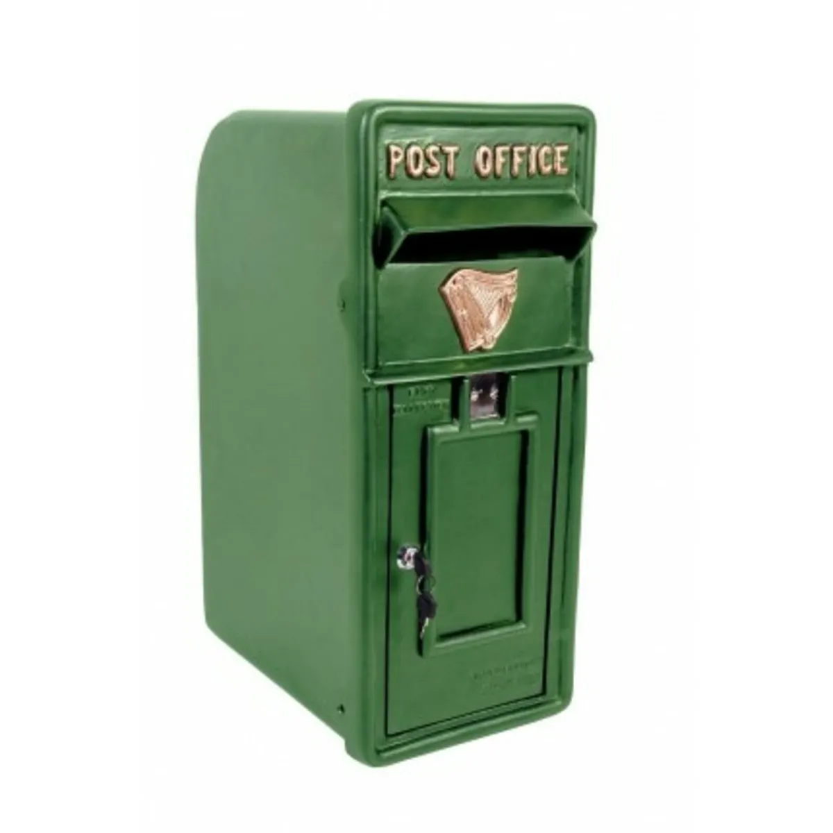 Old style green irish post box - Image 1