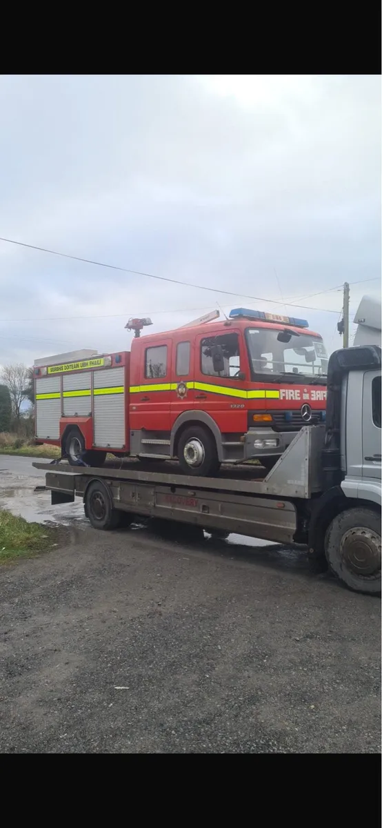 Mercedes Fire Engine