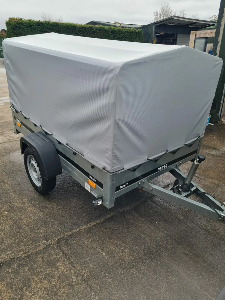 Single Axel Trailer with Cover 7ft x 4ft - Image 2