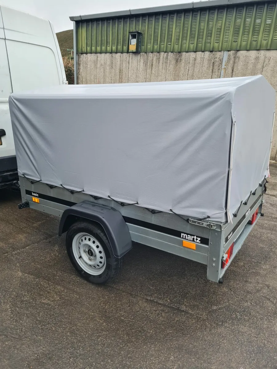 Single Axel Trailer with Cover 7ft x 4ft - Image 3