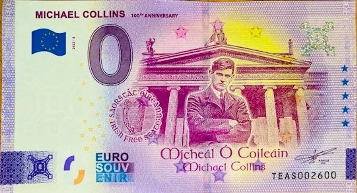 Michael Collins - Commemorative Note for sale in Co. Dublin for €5 on ...