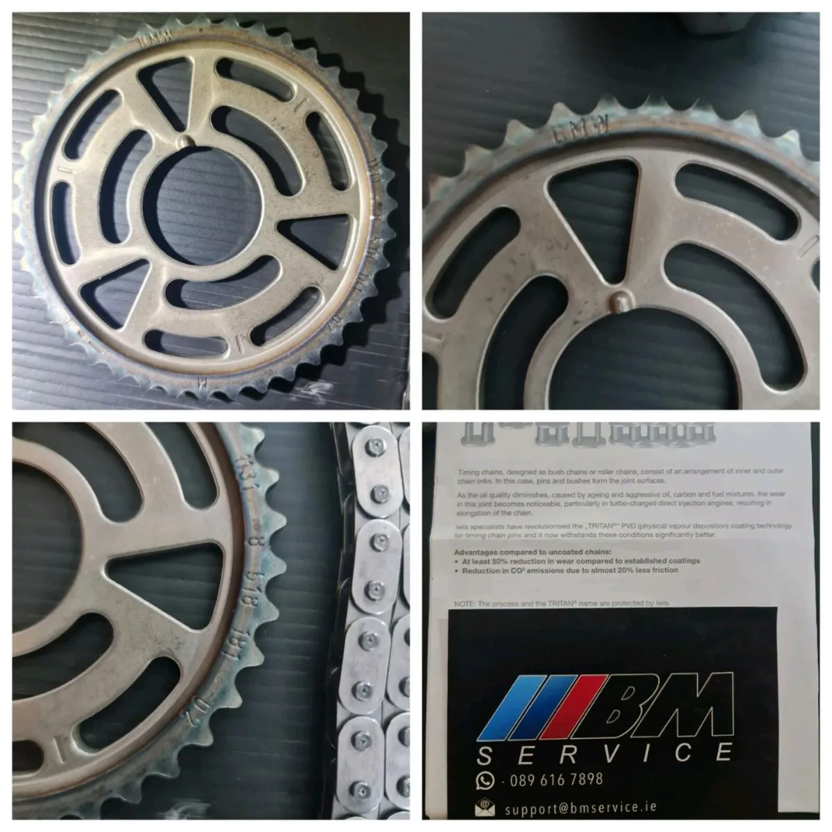 GENUINE BMW B47D20 IWIS TIMING CHAIN KIT - Image 4