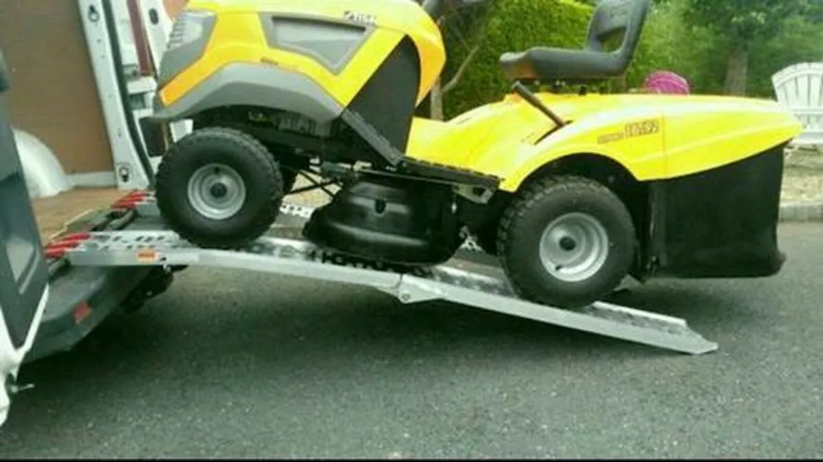 7ft lightweight aluminium folding loading ramps - Image 1