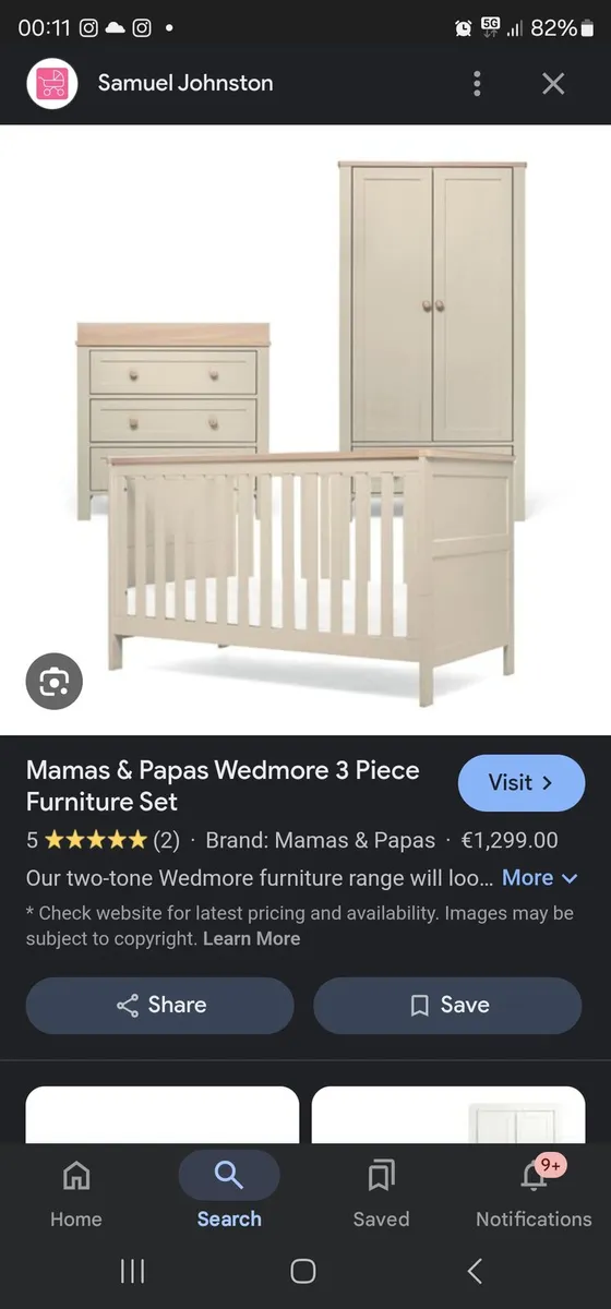 Mama's and Papas bedroom furniture - Image 4