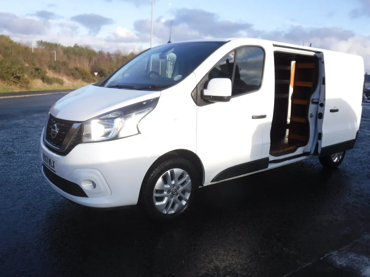 Nissan NV300 2021 lwb panel van with air con . - Image 1