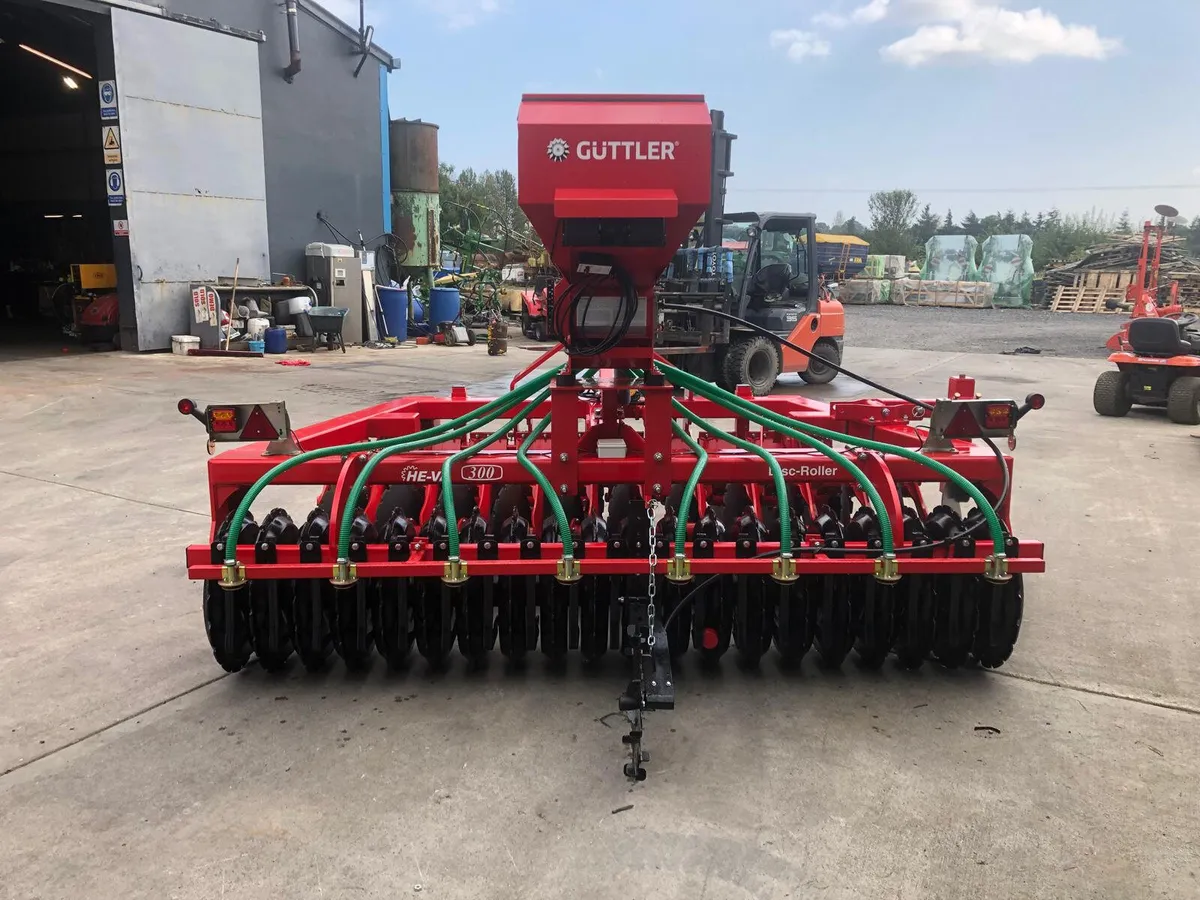 HeVa 3 Meter Disc Harrow with V Profile Roller - Image 4