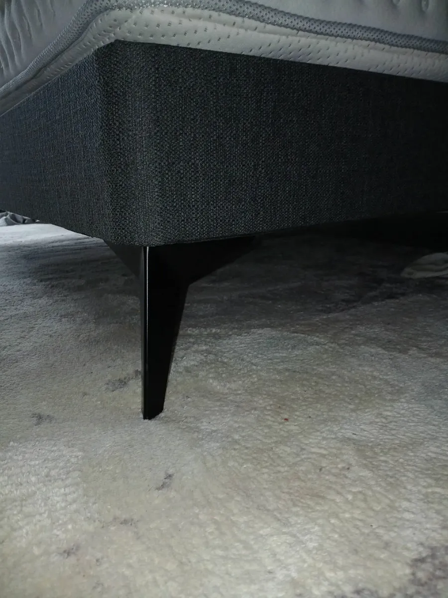 King size bed and headboard. No mattress. - Image 4