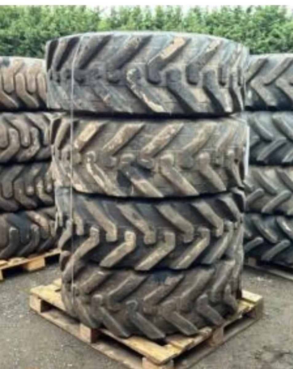 4 x ALLIANCE TOUGH TRAC loadall tyres (15.5 80 24) - Image 2