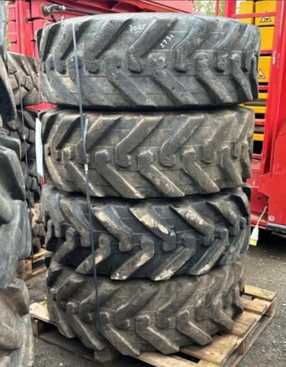 4 x ALLIANCE TOUGH TRAC loadall tyres (15.5 80 24) - Image 4