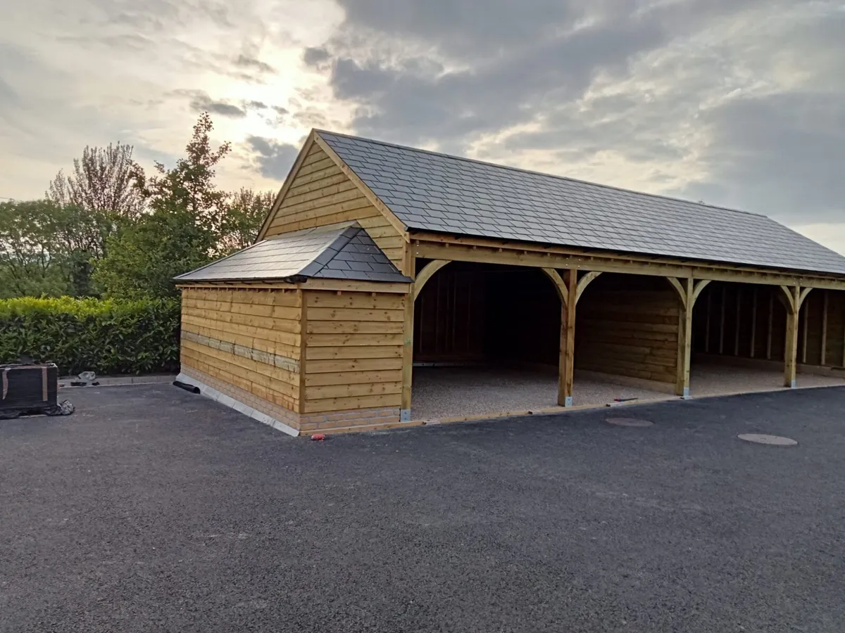 Wooden Carports - Image 1